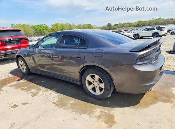 2C3CDXBGXGH114912 2016 DODGE CHARGER Gray Հետևի ձախ