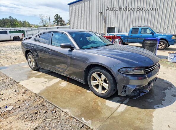 2C3CDXBGXGH114912 2016 DODGE CHARGER Gray Առջևի աջ