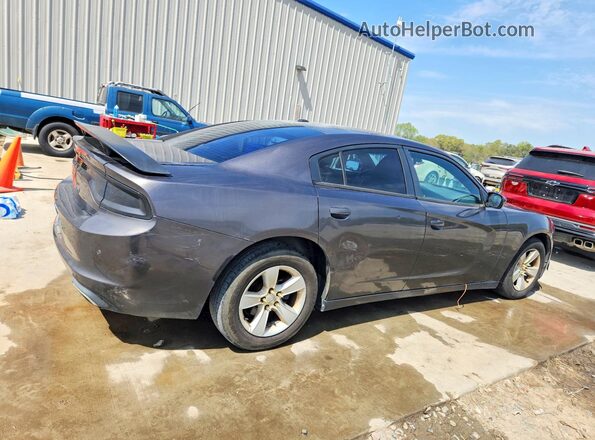 2C3CDXBGXGH114912 2016 DODGE CHARGER Gray Հետևի աջ