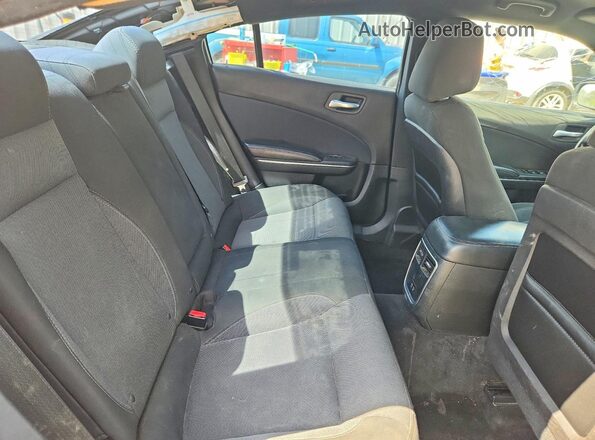 2C3CDXBGXGH114912 2016 DODGE CHARGER Gray Հետևի նստատեղերի տեսք