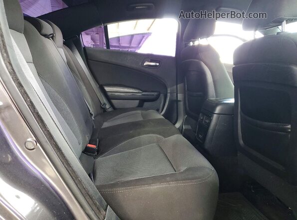 2C3CDXBGXHH533344 2017 DODGE CHARGER Gray Հետևի նստատեղերի տեսք