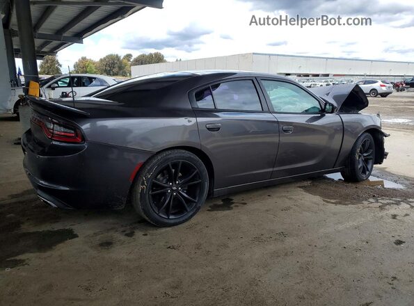 2C3CDXBGXHH533344 2017 DODGE CHARGER Gray Հետևի աջ
