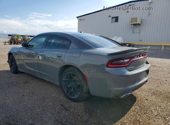 2C3CDXBGXHH551861 2017 DODGE CHARGER Silver Tył lewy