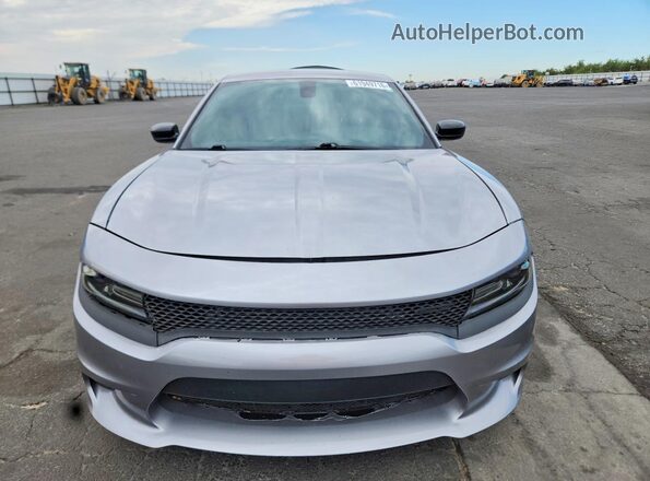 2C3CDXBGXJH163910 2018 DODGE CHARGER Silver წინა ხედი