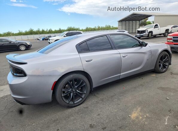 2C3CDXBGXJH163910 2018 DODGE CHARGER Silver უკანა მარჯვენა