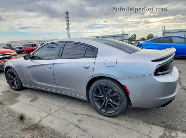2C3CDXBGXJH163910 2018 DODGE CHARGER Silver უკანა მარცხენა