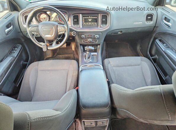 2C3CDXBGXJH173773 2018 DODGE CHARGER Gray Dashboard view