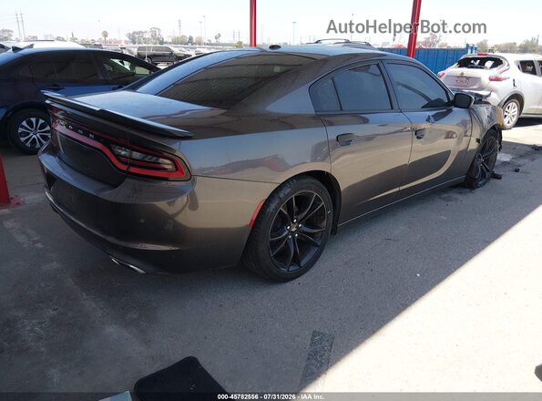 2C3CDXBGXJH196440 2018 DODGE CHARGER Gray Tył prawy