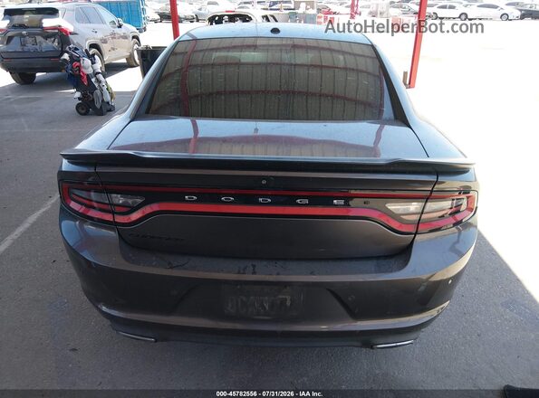 2C3CDXBGXJH196440 2018 DODGE CHARGER Gray 