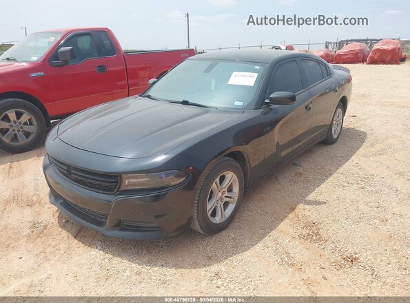 2C3CDXBGXJH239156 2018 DODGE CHARGER Black Vista tres cuartos delantera izquierda