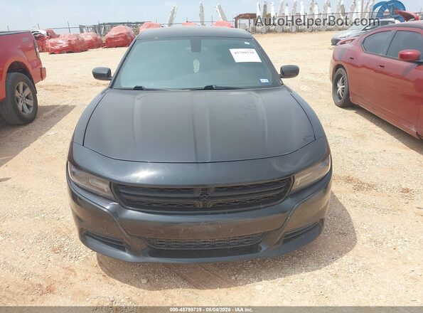 2C3CDXBGXJH239156 2018 DODGE CHARGER Black Vista del cuadro de instrumentos