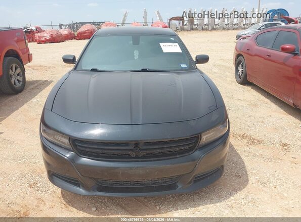 2C3CDXBGXJH239156 2018 DODGE CHARGER Black Vista frontal