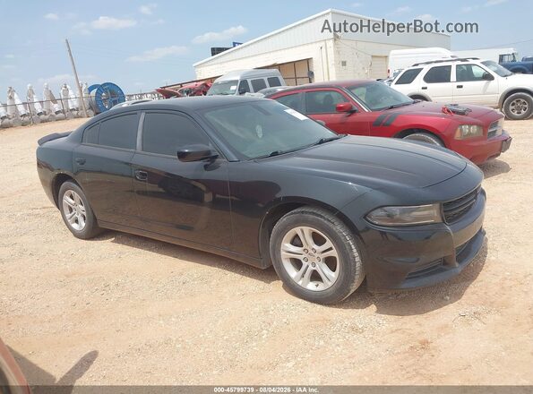 2C3CDXBGXJH239156 2018 DODGE CHARGER Black Vista interior trasera