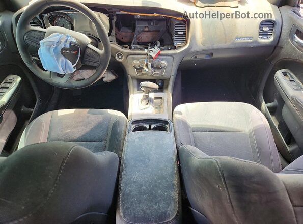 2C3CDXBGXKH510783 2019 DODGE CHARGER Gray წინა პანელის ხედი