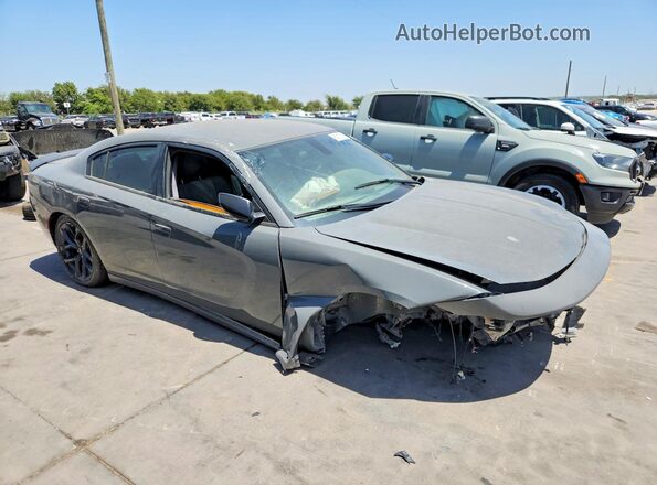 2C3CDXBGXKH510783 2019 DODGE CHARGER Gray წინა მარჯვენა
