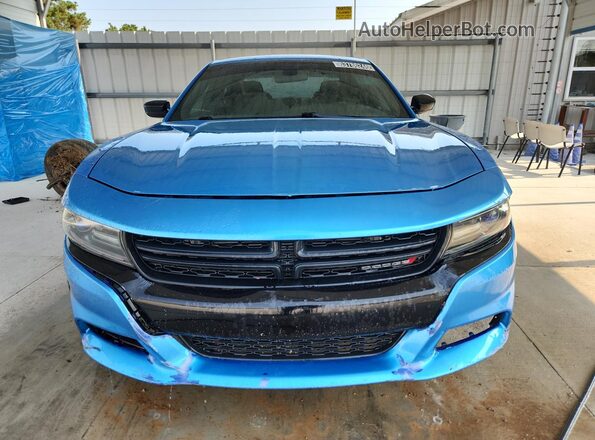 2C3CDXBGXKH522710 2019 DODGE CHARGER Синий 