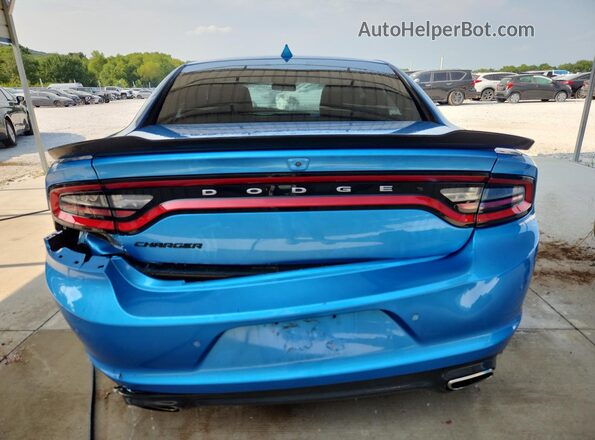 2C3CDXBGXKH522710 2019 DODGE CHARGER Синий 