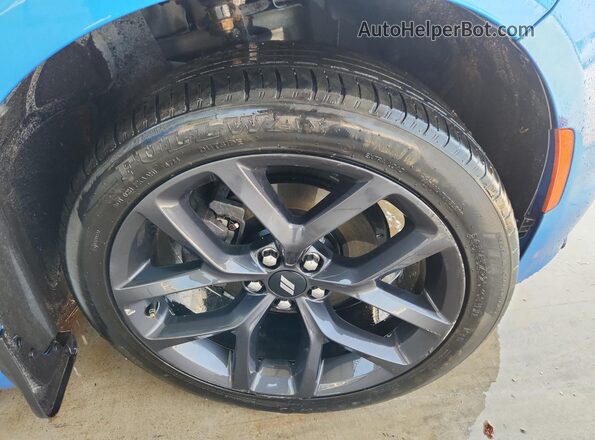 2C3CDXBGXKH522710 2019 DODGE CHARGER Синий 