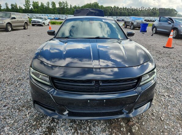 2C3CDXBGXKH657671 2019 DODGE CHARGER Black Դիմացի տեսք