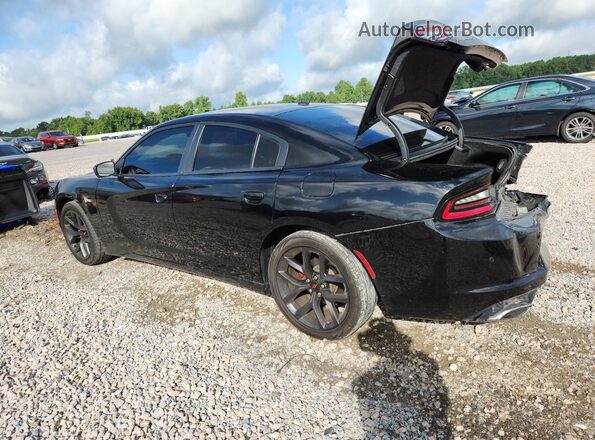 2C3CDXBGXKH657671 2019 DODGE CHARGER Black Հետևի ձախ