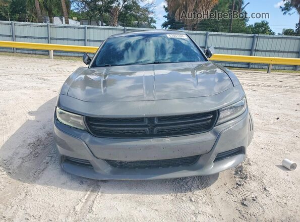 2C3CDXBGXKH725693 2019 DODGE CHARGER Gray წინა ხედი