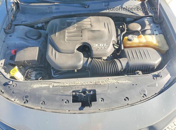 2C3CDXBGXKH725693 2019 DODGE CHARGER Gray უკანა სალონის ხედი