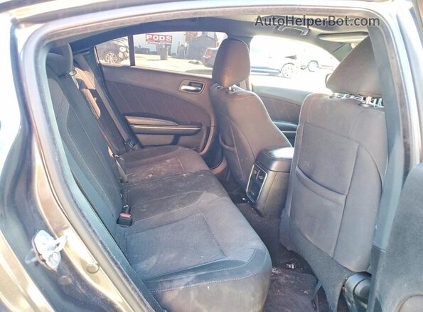 2C3CDXBGXLH106898 2020 DODGE CHARGER Silver Вид задніх сидінь