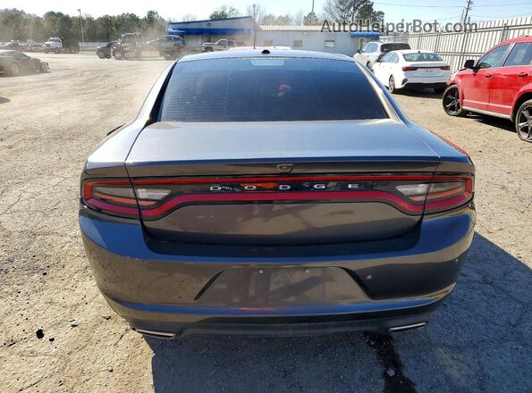 2C3CDXBGXLH106898 2020 DODGE CHARGER Silver Вид ззаду
