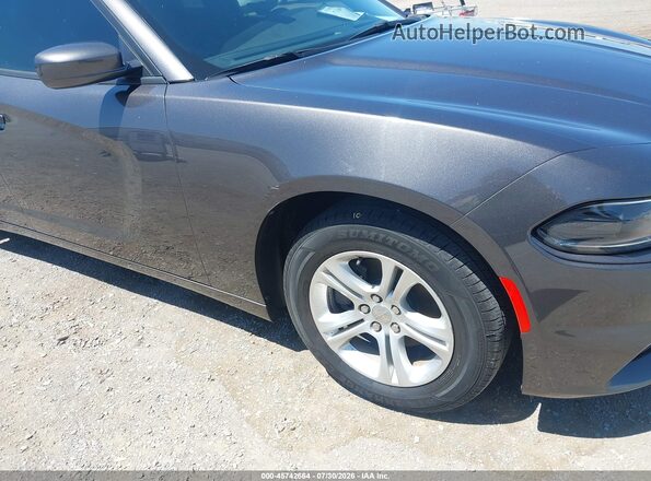 2C3CDXBGXLH138055 2020 DODGE CHARGER Gray Vista frontal