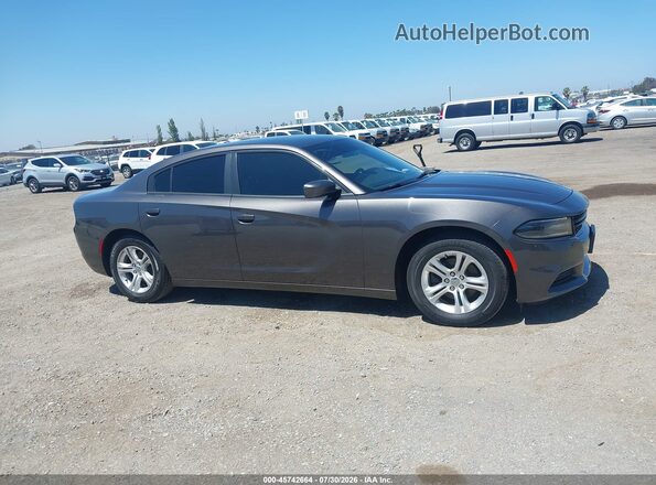 2C3CDXBGXLH138055 2020 DODGE CHARGER Gray 