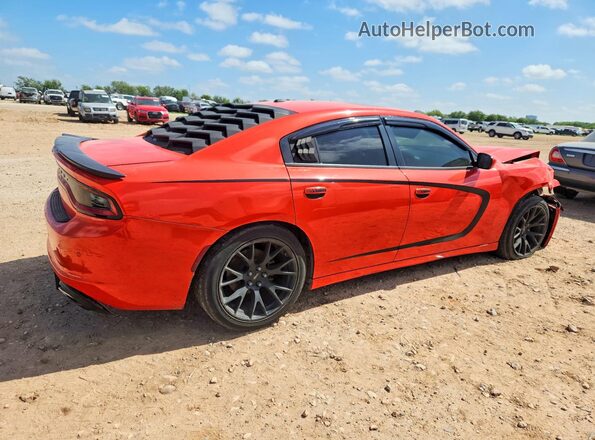 2C3CDXBGXLH149573 2020 DODGE CHARGER Orange Задня права чверть