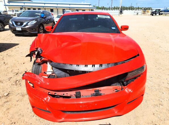 2C3CDXBGXLH149573 2020 DODGE CHARGER Orange Вид спереду