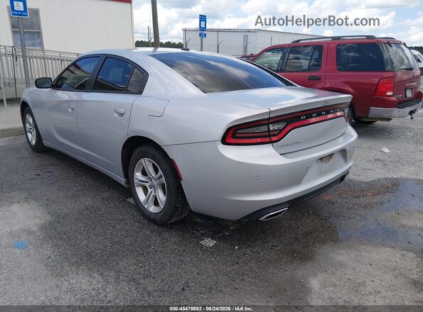 2C3CDXBGXLH190110 2020 DODGE CHARGER Серебряный Задняя левая четверть