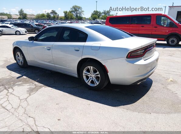 2C3CDXBGXLH190155 2020 DODGE CHARGER Серебряный Задняя левая четверть