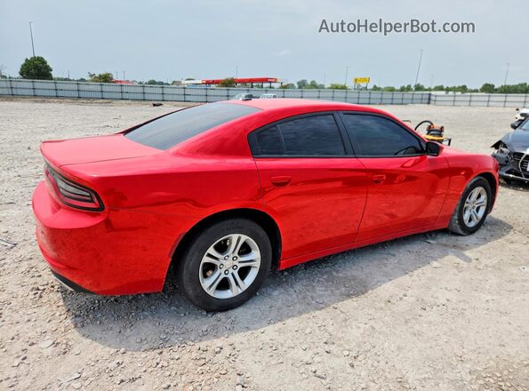 2C3CDXBGXMH510897 2021 DODGE CHARGER Red Задня права чверть