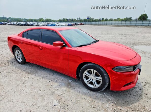 2C3CDXBGXMH510897 2021 DODGE CHARGER Red Передня права чверть