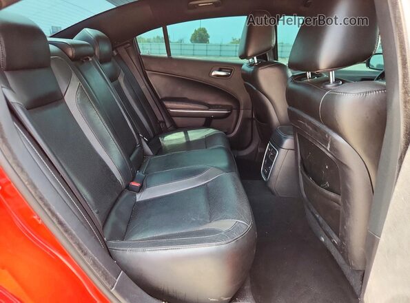 2C3CDXBGXMH510897 2021 DODGE CHARGER Red Вид задніх сидінь