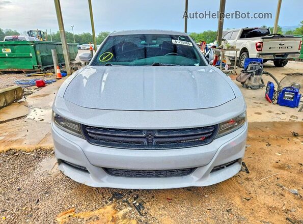 2C3CDXBGXMH515162 2021 DODGE CHARGER Gray წინა ხედი