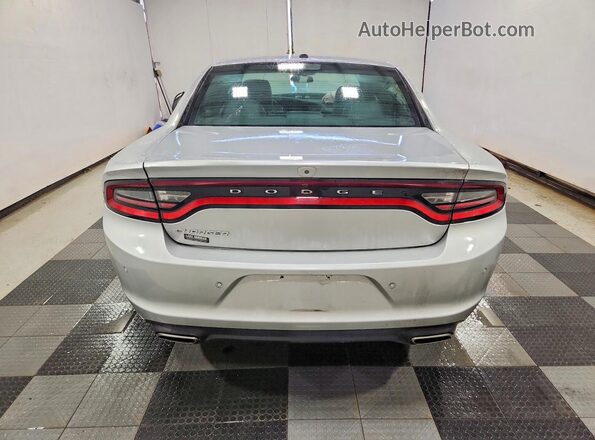 2C3CDXBGXMH642607 2021 DODGE CHARGER Серебряный Вид сзади