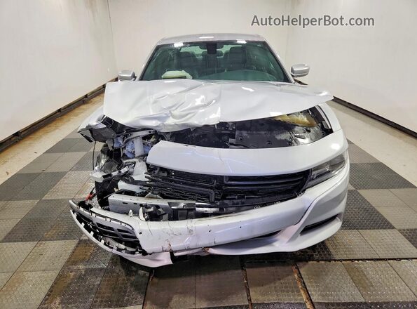 2C3CDXBGXMH642607 2021 DODGE CHARGER Серебряный Вид спереди