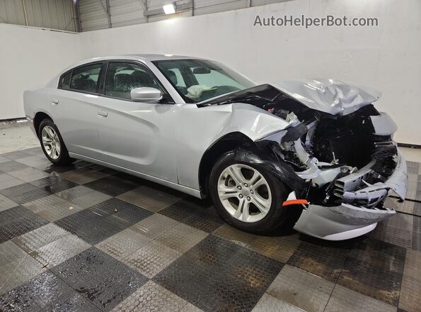 2C3CDXBGXMH642607 2021 DODGE CHARGER Серебряный 