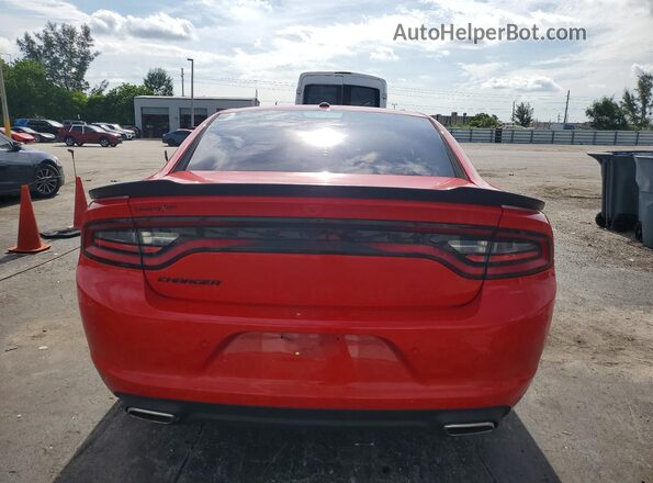 2C3CDXBGXMH659648 2021 DODGE CHARGER Red წინა სალონის ხედი