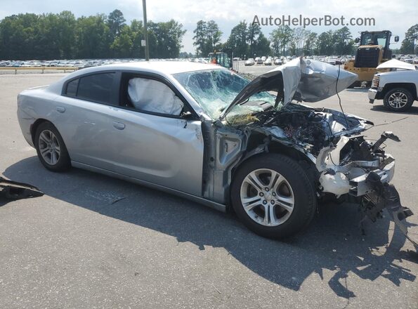 2C3CDXBGXNH201285 2022 DODGE CHARGER Silver წინა მარჯვენა