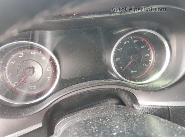 2C3CDXBGXNH201285 2022 DODGE CHARGER Silver ხელსაწყოთა პანელის ხედი