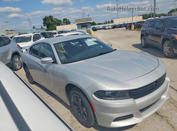 2C3CDXBGXNH248249 2022 DODGE CHARGER Silver Delantero derecho