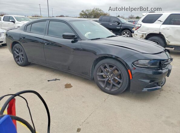 2C3CDXBGXPH524903 2023 DODGE CHARGER Black Передня права чверть