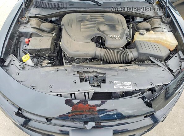 2C3CDXBGXPH524903 2023 DODGE CHARGER Black Вид задньої частини салону