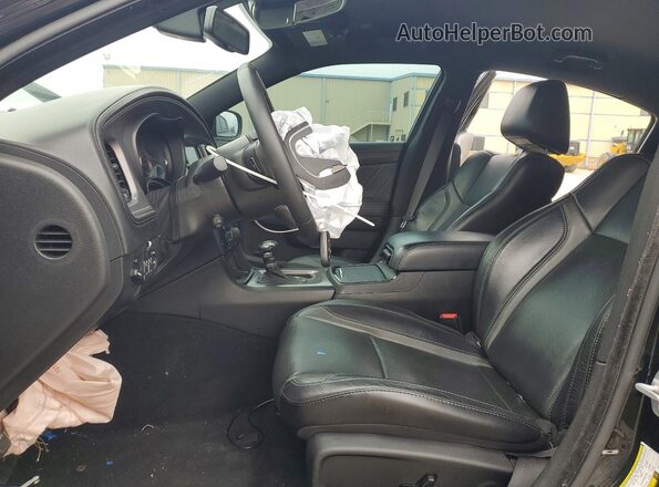 2C3CDXBGXPH524903 2023 DODGE CHARGER Black Вид салону спереду