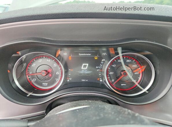 2C3CDXBGXPH656883 2023 DODGE CHARGER Серый Вид щитка приборов