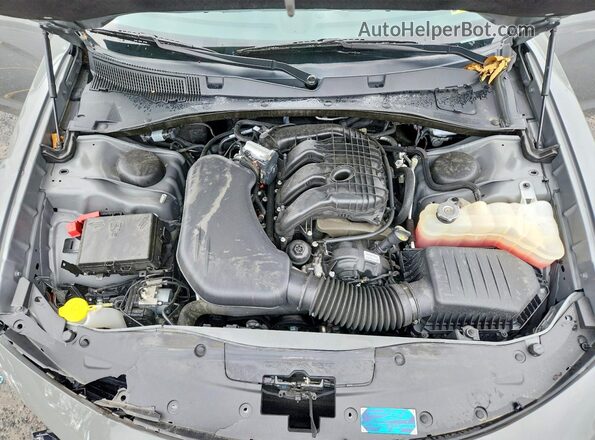 2C3CDXBGXPH656883 2023 DODGE CHARGER Серый Вид задней части салона